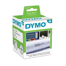 Самоклеящаяся термоэтикетка для принтеров Dymo Label Writer, белые, 89 мм х 36 мм, 520 шт/рулон (DYMO99012)